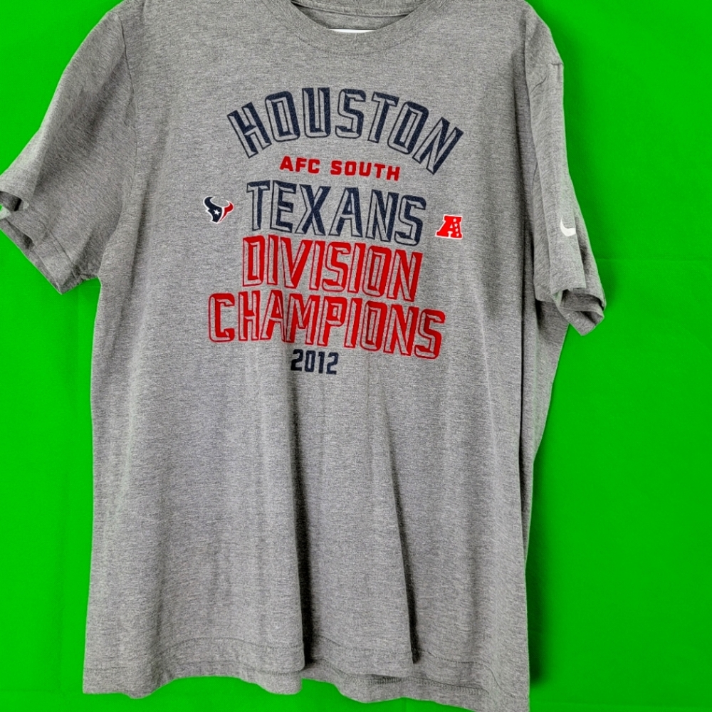 XL 2012 Houston Texans Division Champs t-shirt